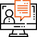 Online Communication and Instant Estimation